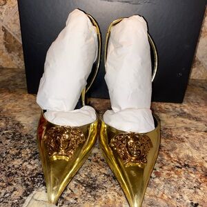 Versace Gold Women's Shoes